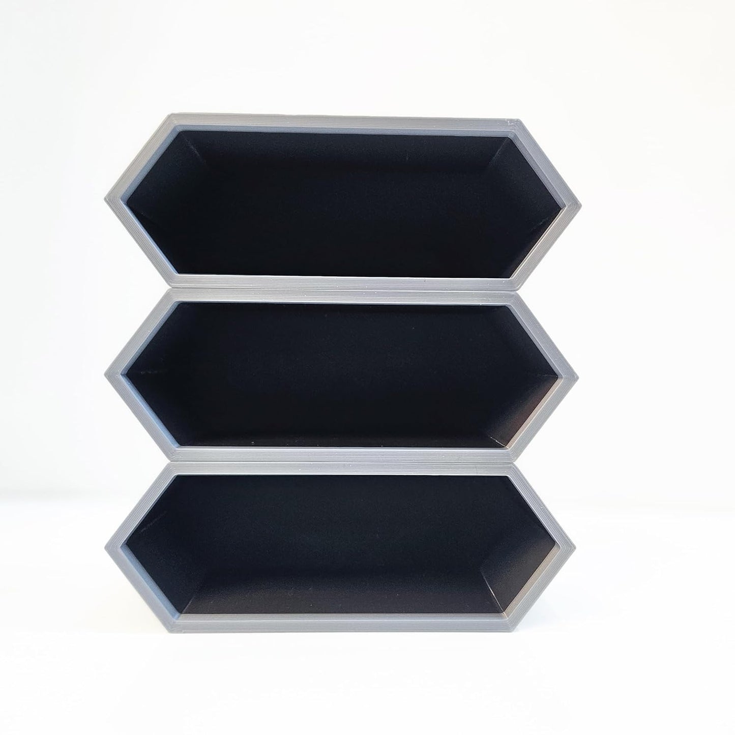 Modular Hot Wheels Wall Display Shelf | Hexagon Wall Shelf for 1/64 Diecast Cars | Matte Black Tool Free | Expandable Honeycomb Storage for Hotwheels, Matchbox & 1:64 Diecast Cars 1PC