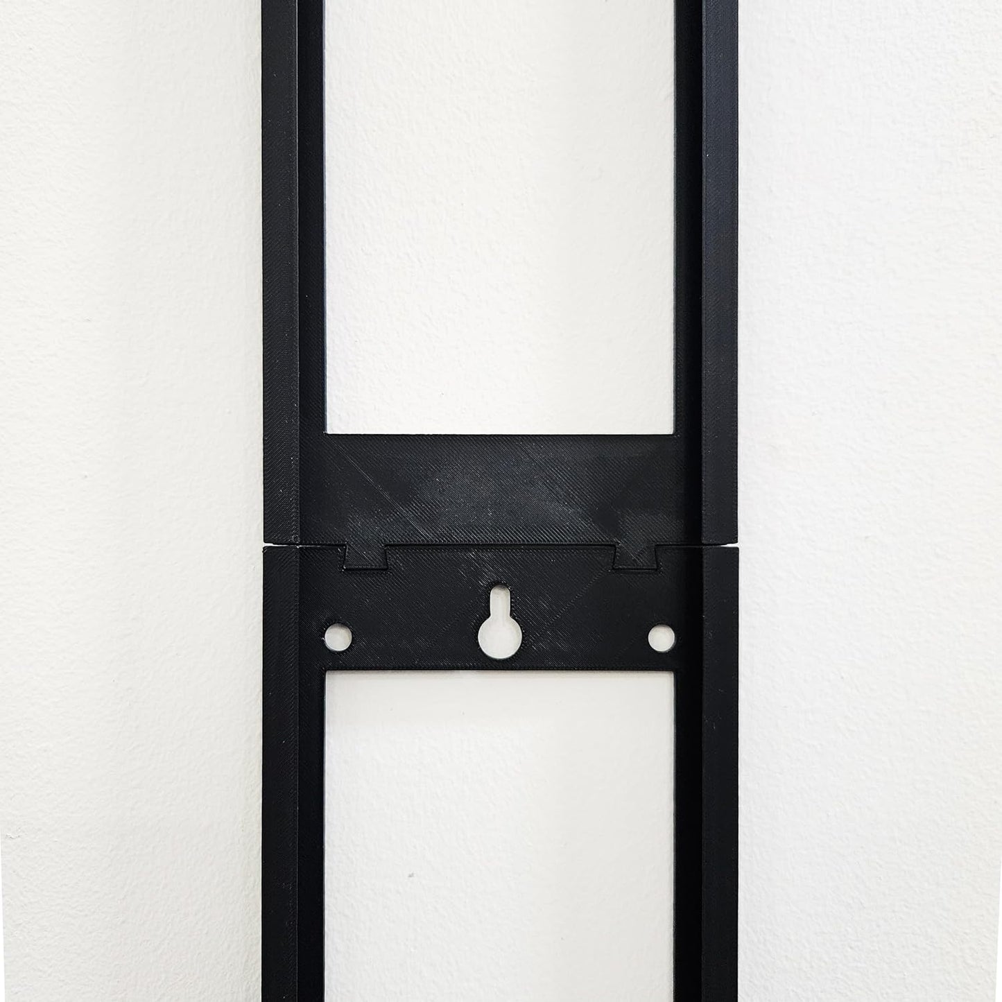 Carded Hotwheels Wall Display Mount Infinity Stackable Design (Black, Base+Extension)