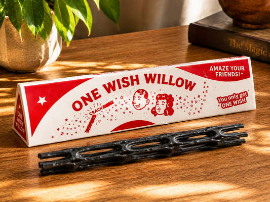 One Wish Willow Wish Stick Replica with Collector Box | Breakable Wish Stick Collectible