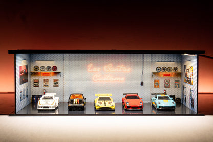 Los Santos Customs – 1:64 Scale Acrylic Diorama (30x14x10 cm)